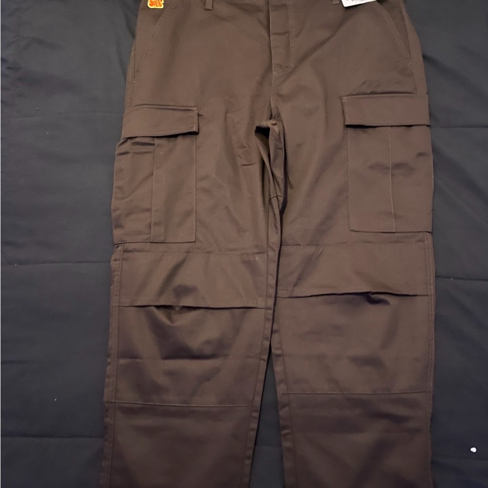 Brown empyre cargo sk8 pants